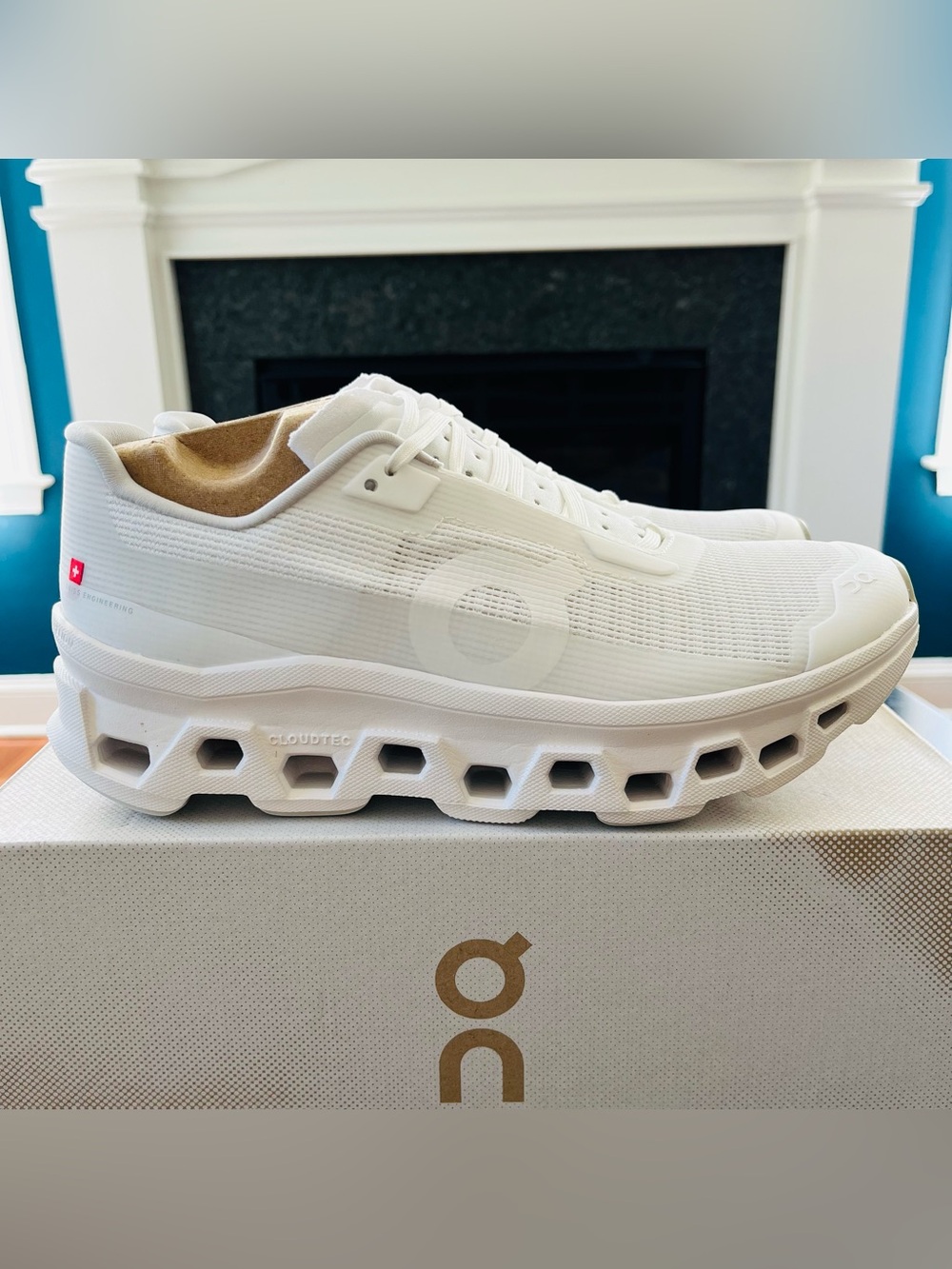 On Running Cloudmonster Void All White Women's Running Shoes 3WG10811200